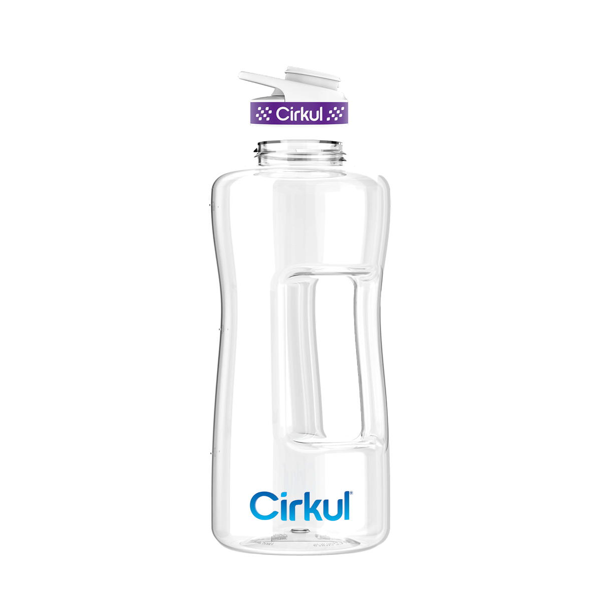 62oz. Plastic Bottle & Comfort Grip Lid
